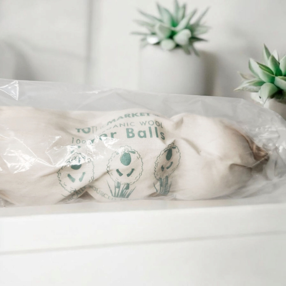 To The Market NEW Wool Dryer Balls 100% Organic 3 Pack